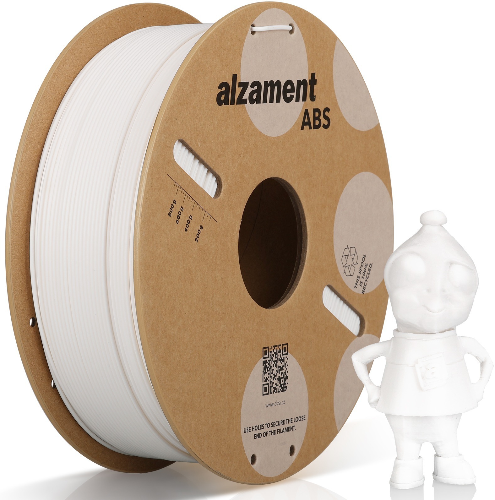Alzament ABS 1 kg White