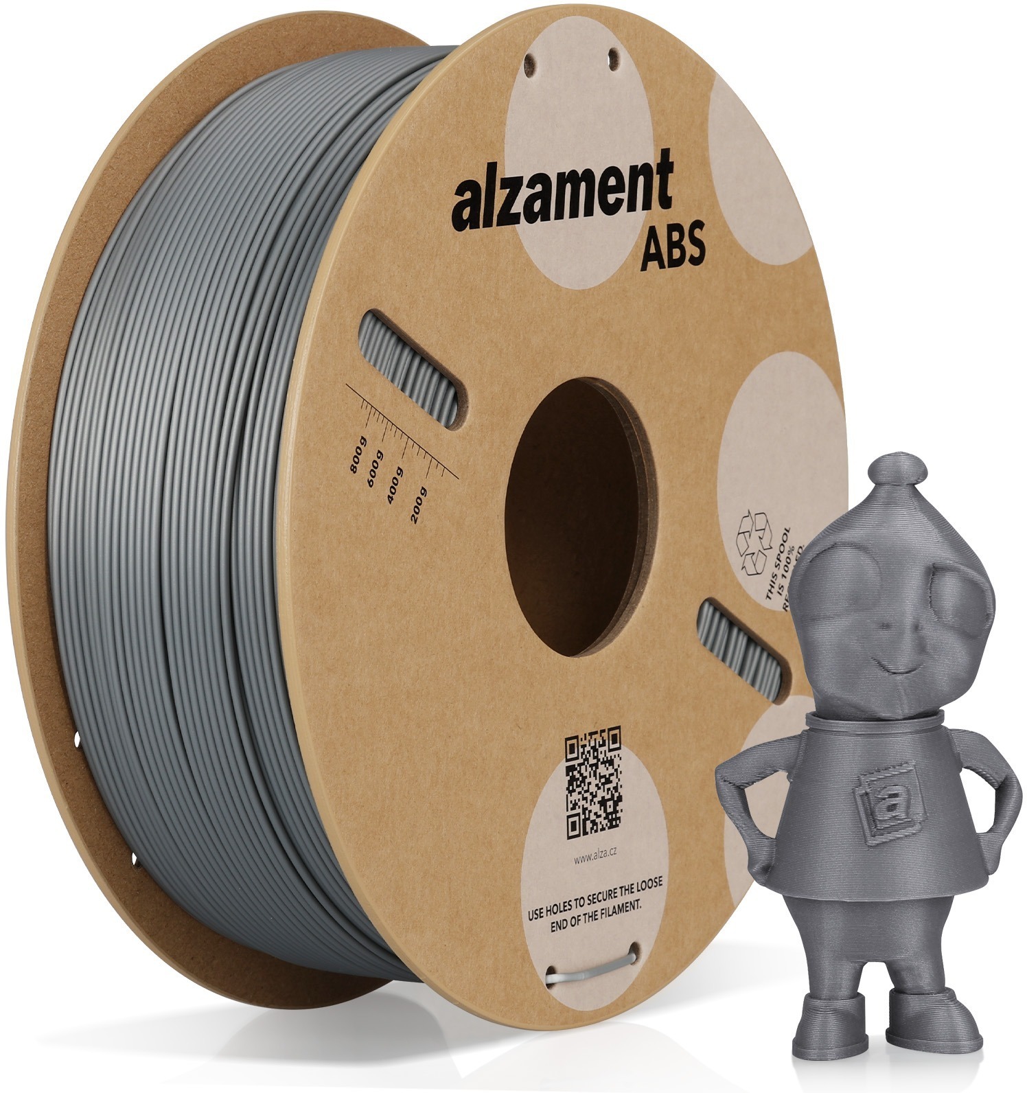 Alzament ABS 1 kg Silver