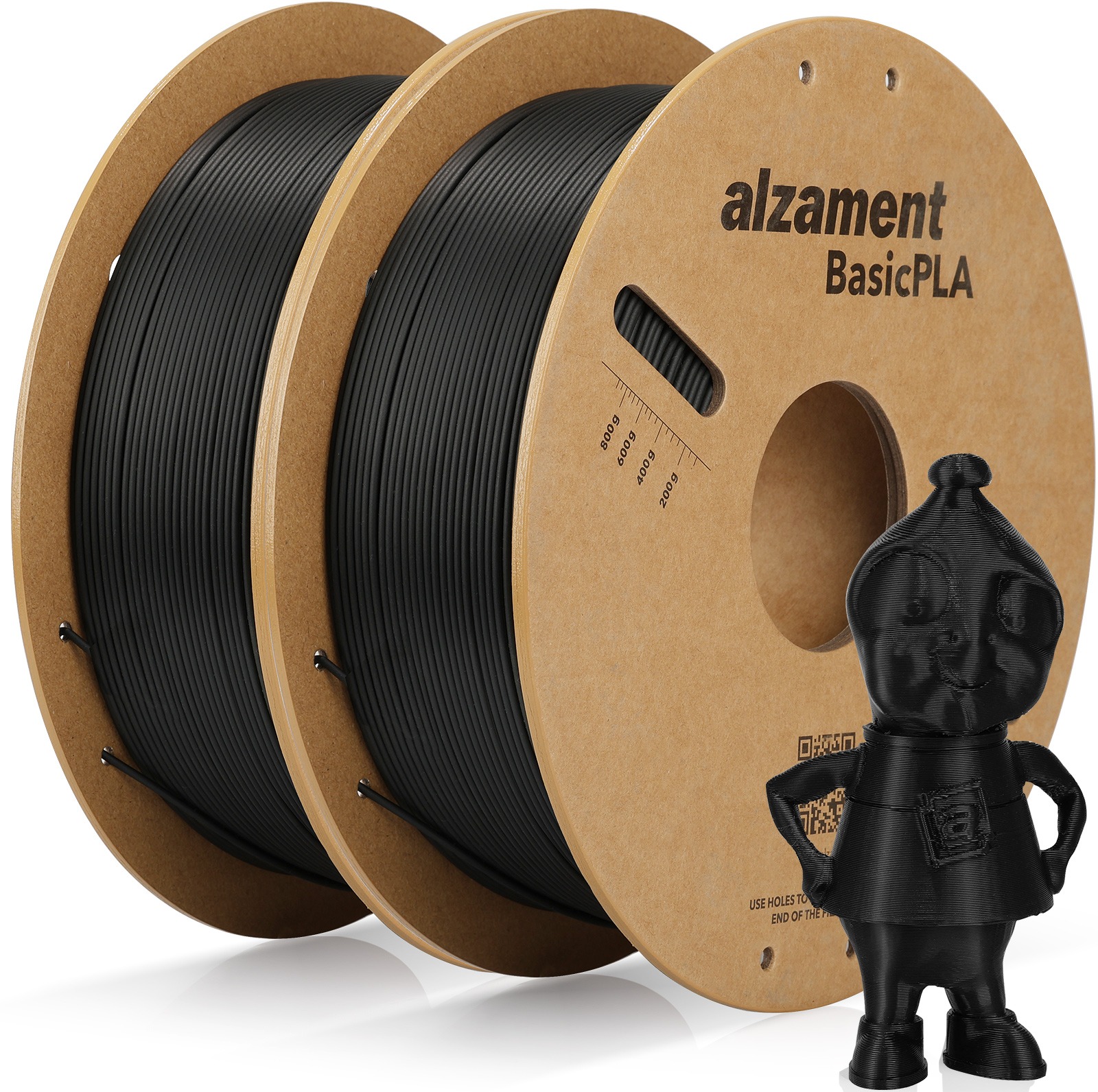 Alzament Dualpack - Basic PLA Combo Black