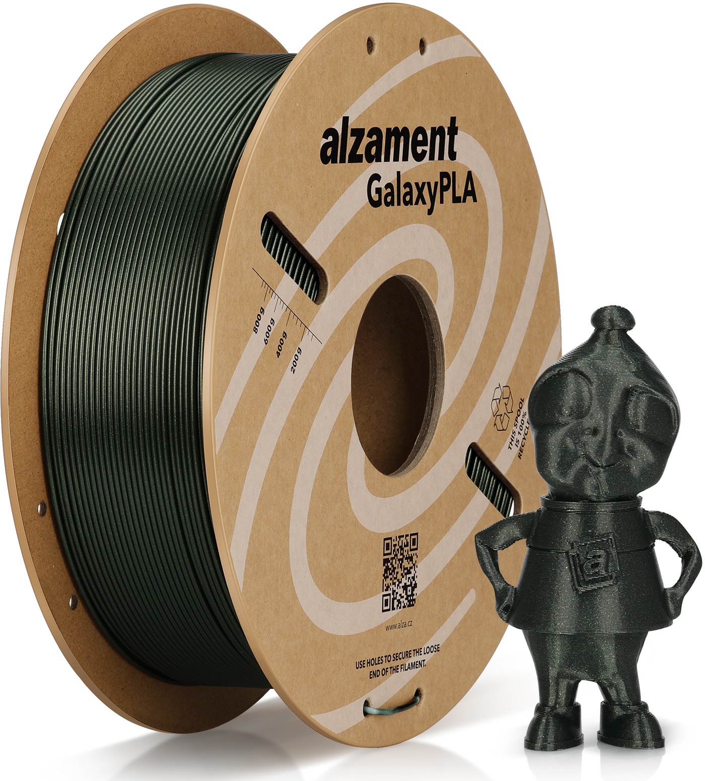 Alzament PLA Galaxy 1kg Green
