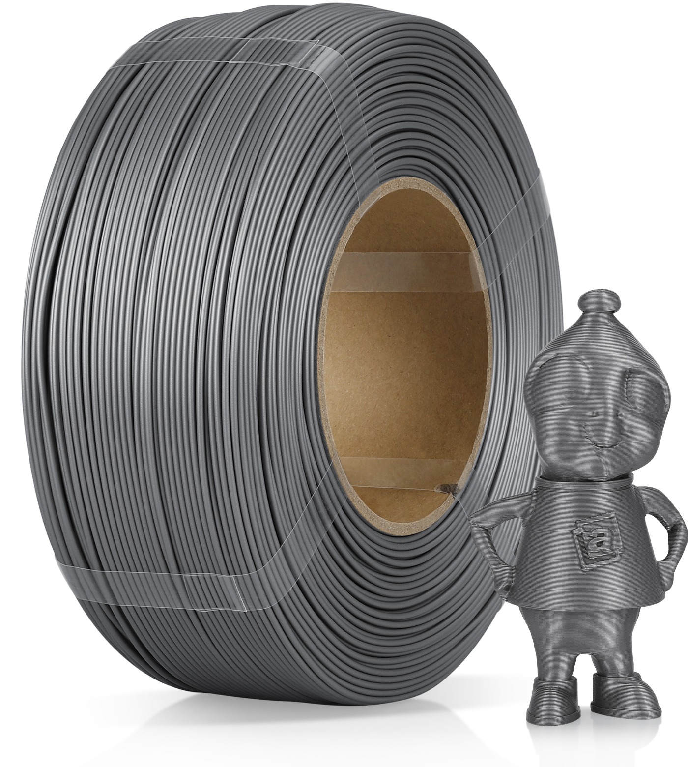 Refill Alzament PLA Basic 1 kg Silver