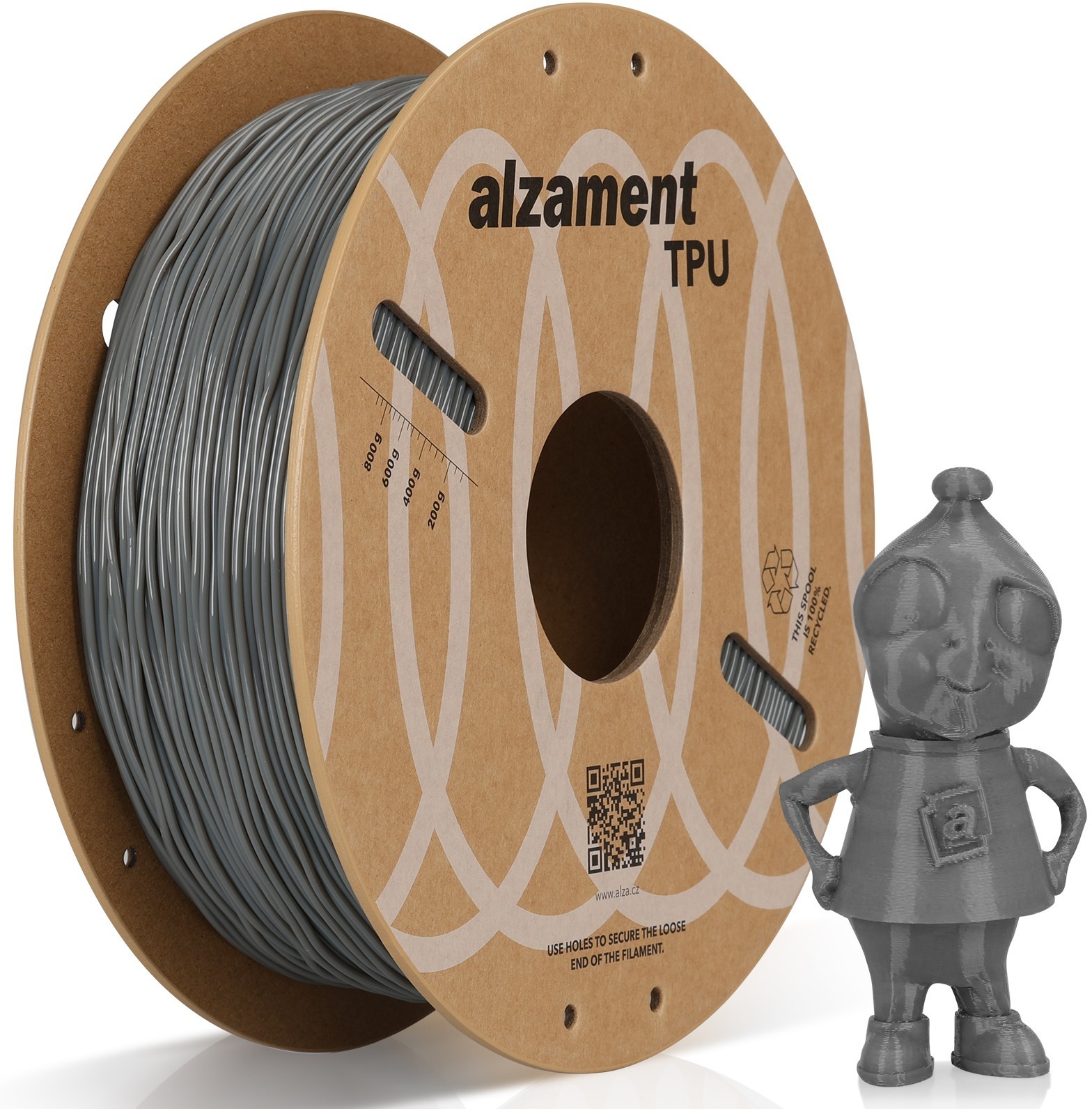 Alzament TPU 95A 1 kg Gray