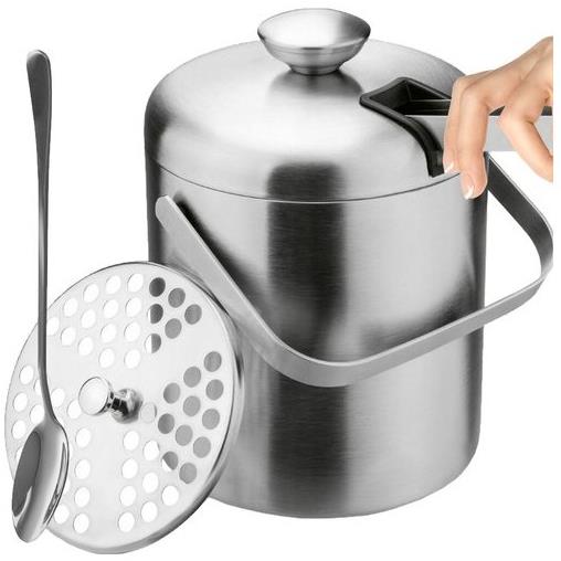 Alum Dvoustěnný kbelík na led + kleště