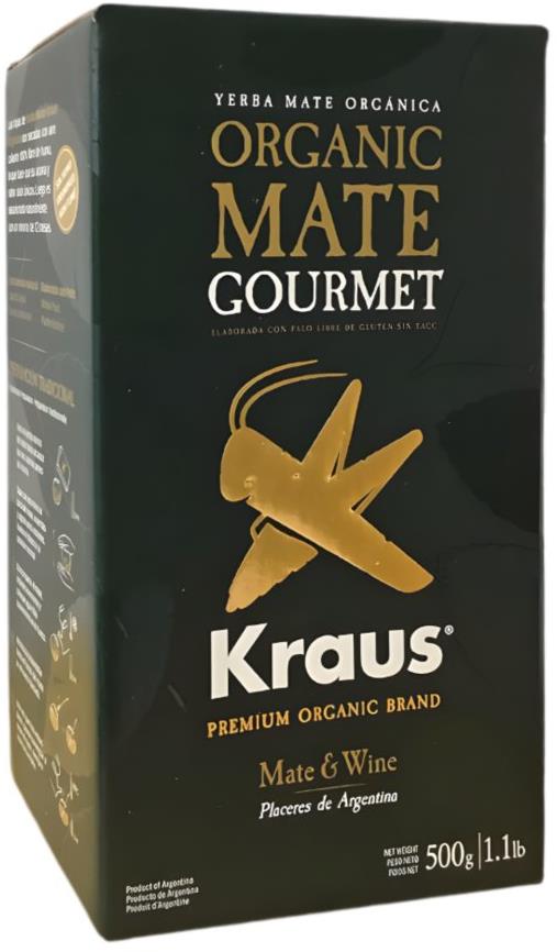 Yerba Maté Kraus Gourmet Premium - 500 g