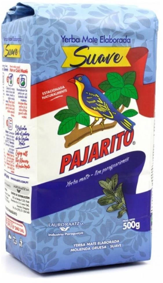 Yerba Maté Pajarito Suave - 500 g