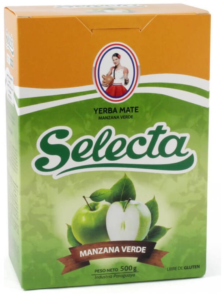 Yerba Maté Selecta Zelené Jablko - 500 g