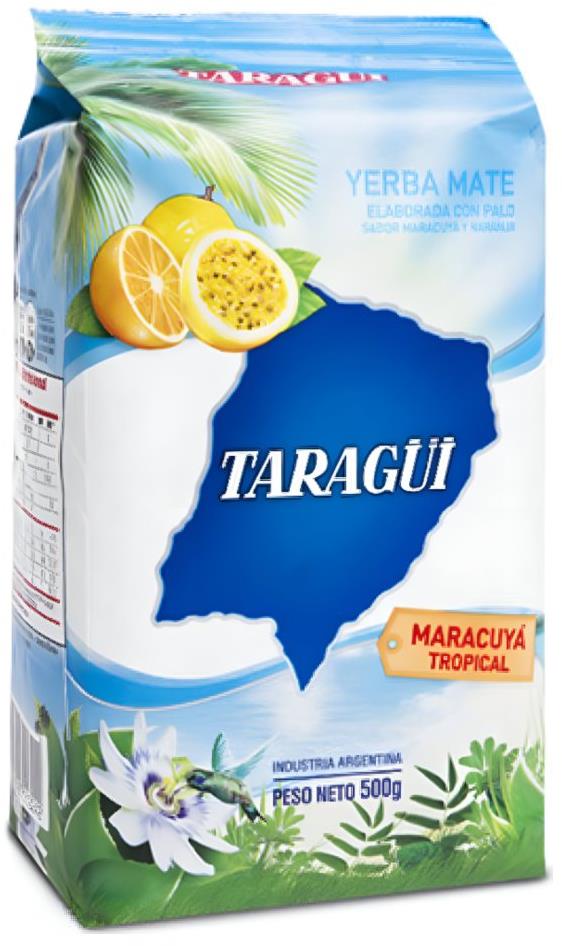 Yerba Maté Taragui Maracuya Tropical - 500 g