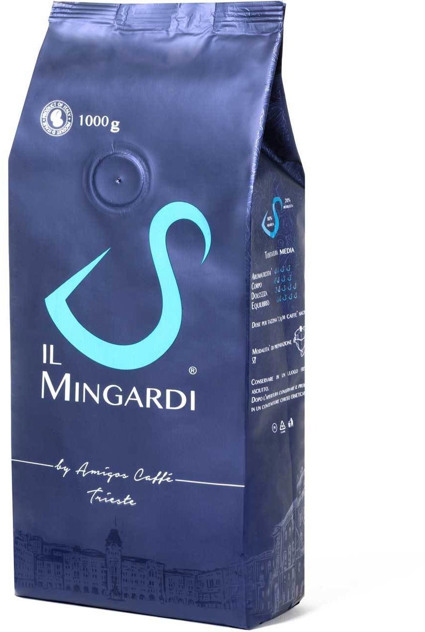 Amigos Caffe Il Mingardi S Riserva, zrnková, 1000g