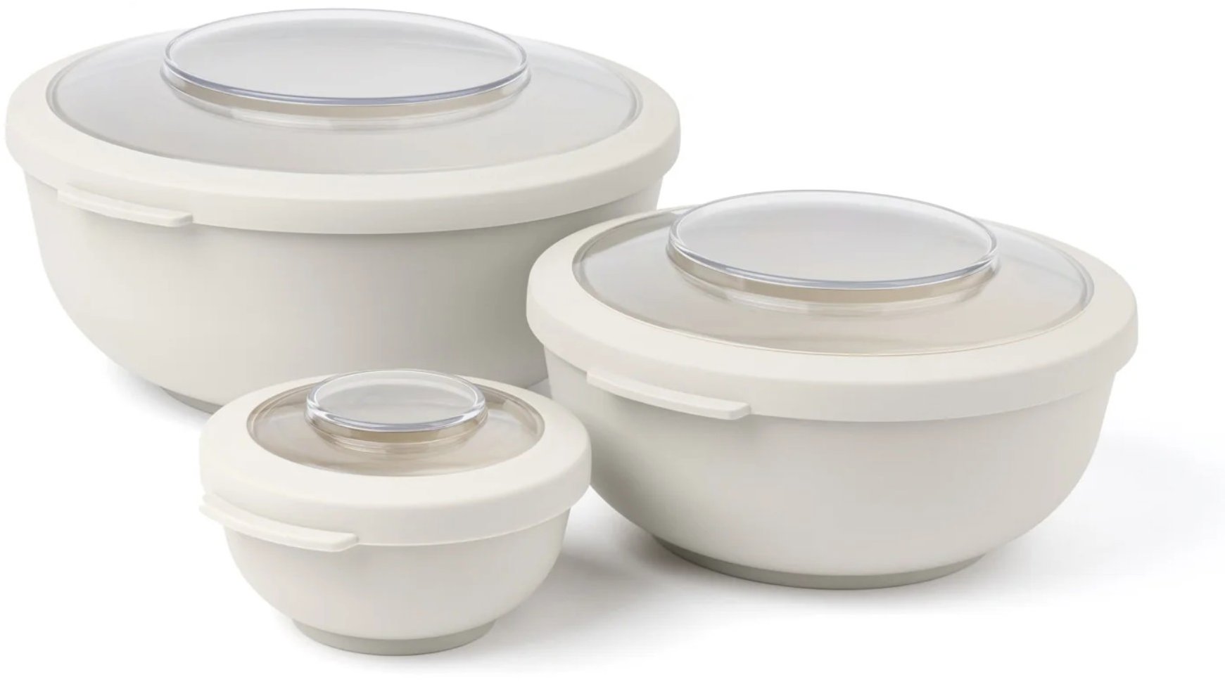 Amuse Set 3 misek Tylla To-Go (200 ml, 1 l a 2 l), béžová