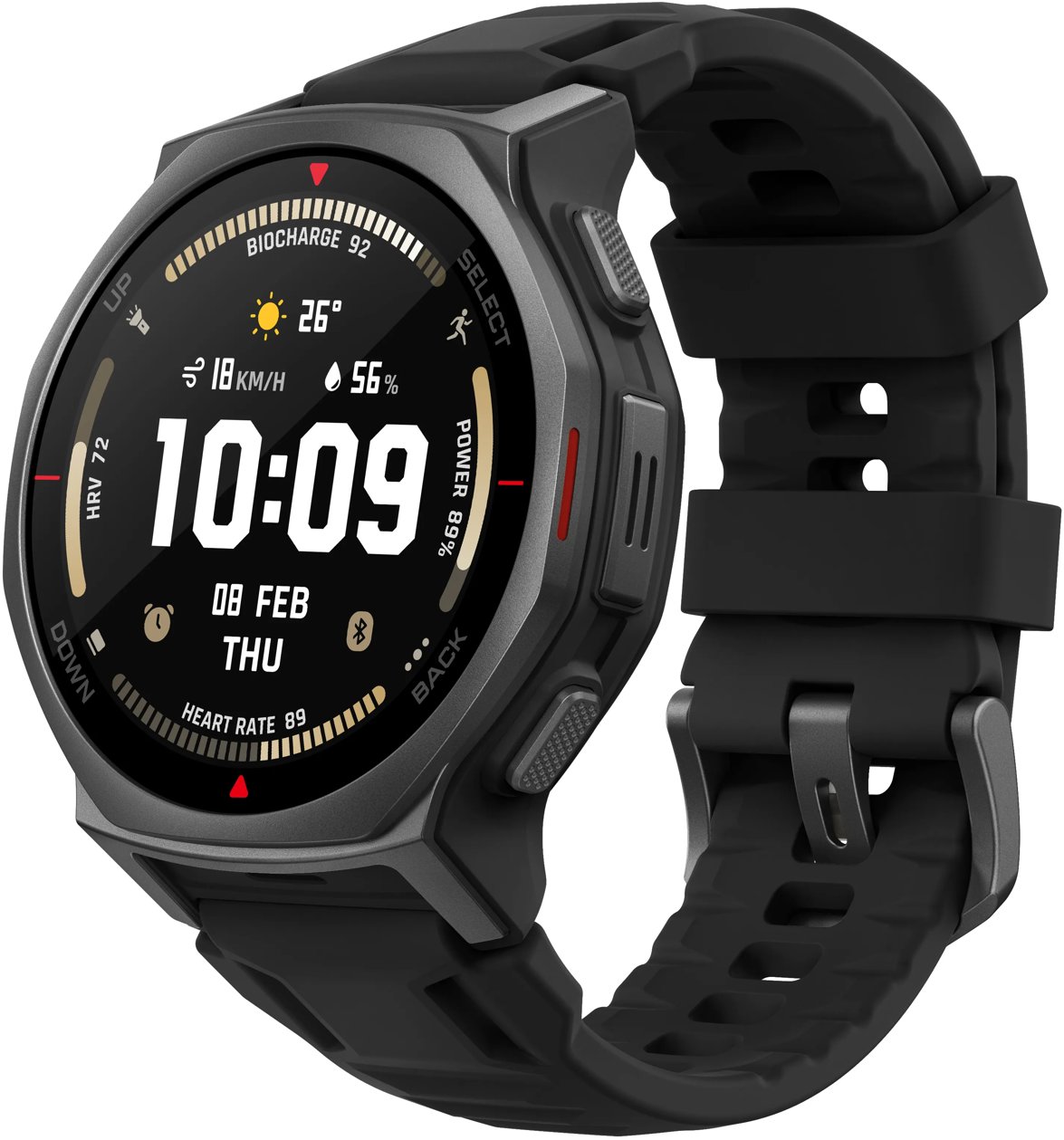 Amazfit T-Rex 3 Pro 44mm Tactical Black