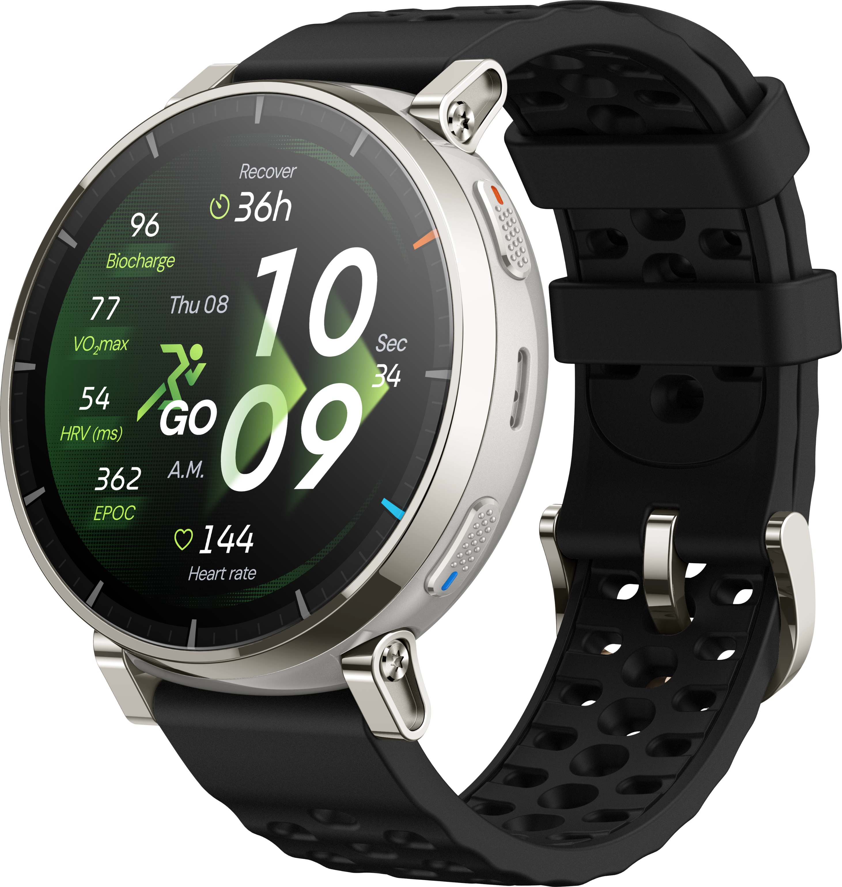 Amazfit Active 3 Premium Apex Silver