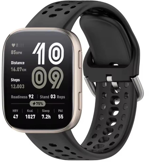 Amazfit silikonový pro Bip 6 černý
