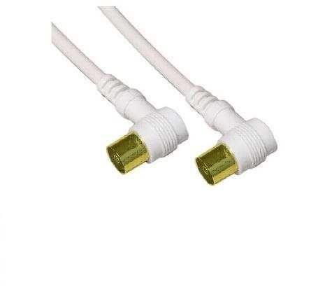 Mascom anténní kabel 7274-030, úhlové IEC konektory 3m