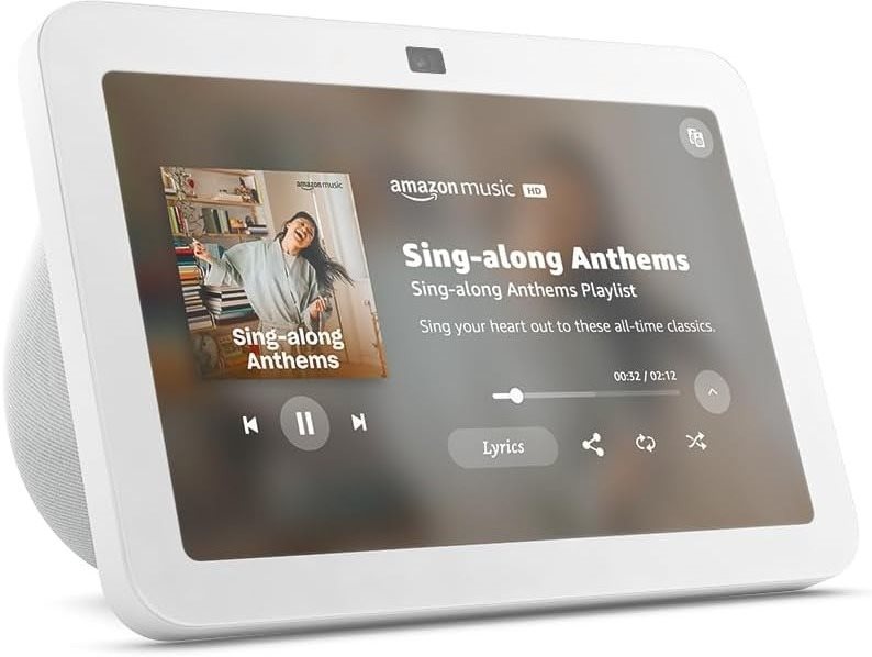 Amazon Echo Show 8  Glacier White