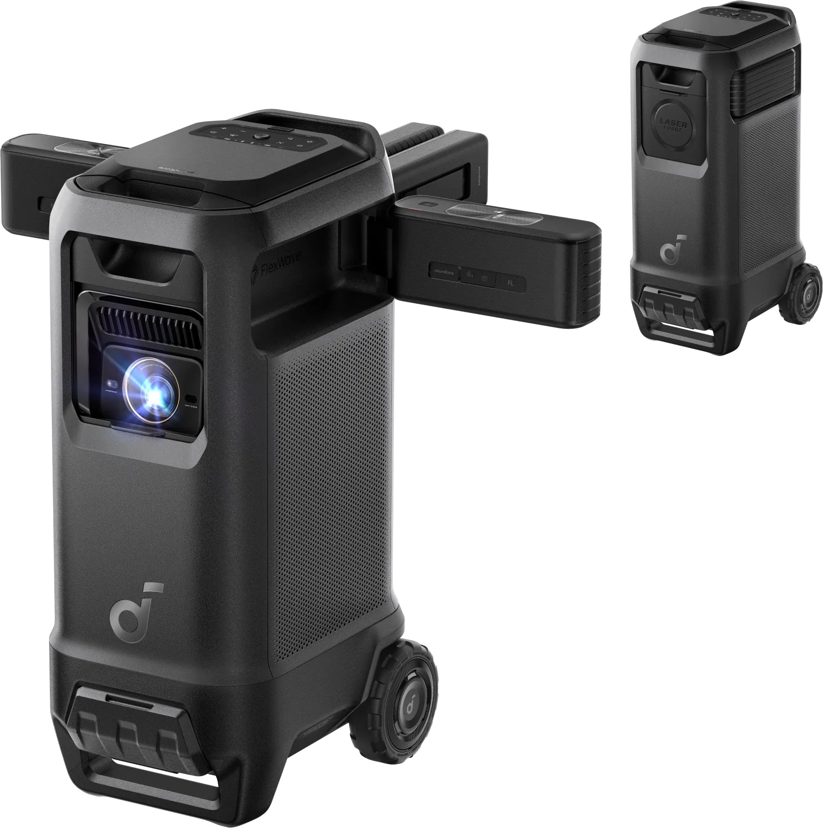 4K laserový projektor soundcore Nebula X1 Pro v černé barvě