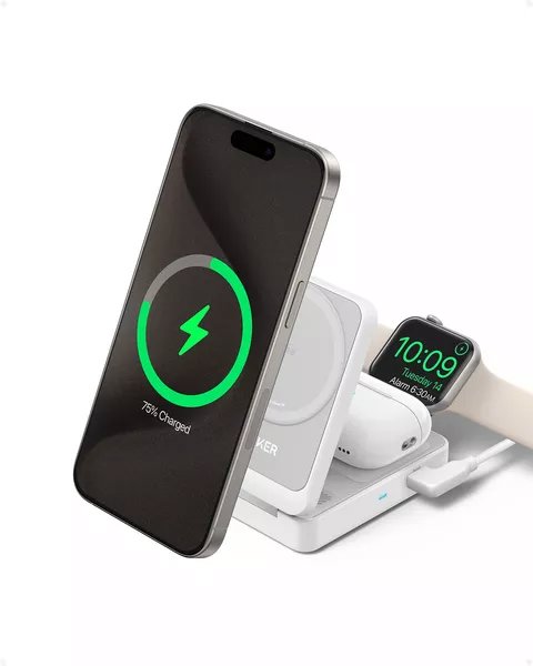 Anker 3v1 MagGo B2557 15W bílá