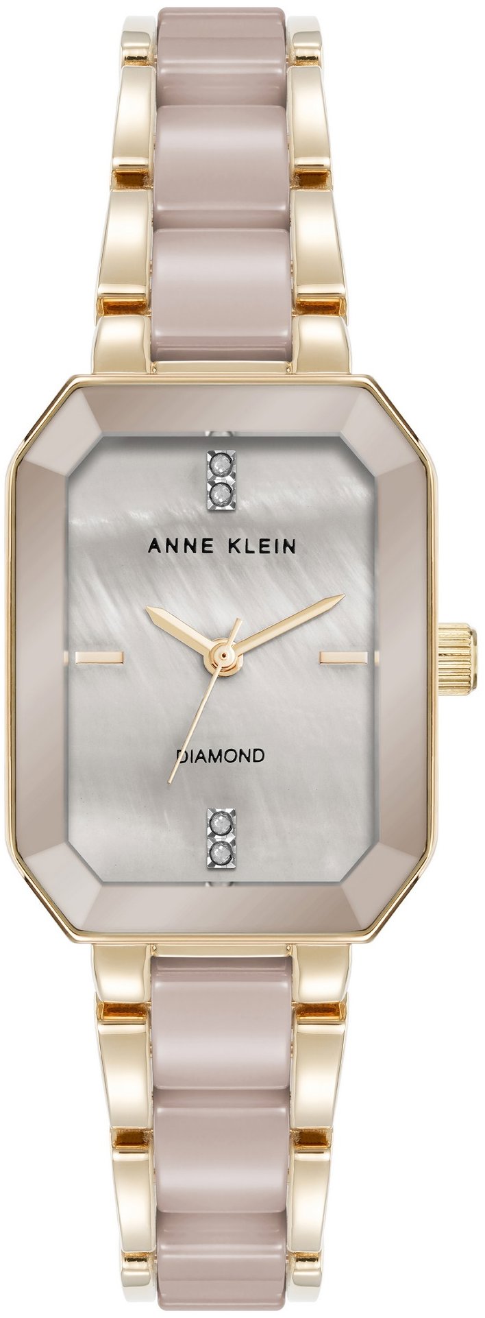 Anne Klein dámské hodinky hranaté AK/5260TNGB