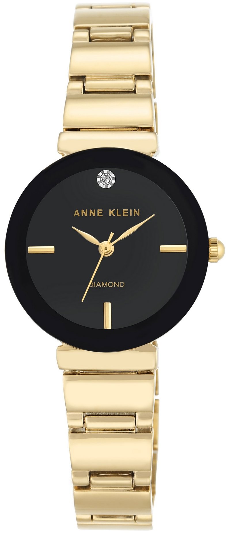 Anne Klein dámské hodinky kulaté AK/2434BKGB