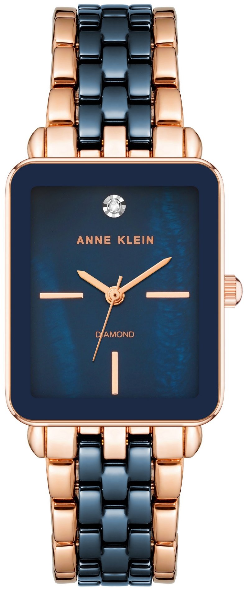 Anne Klein dámské hodinky hranaté AK/3668NVRG