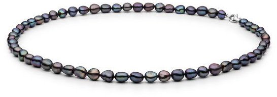 ANNA PERLY Náhrdelník z barokních perel multicolor (Ag 925/1000; 21 g)
