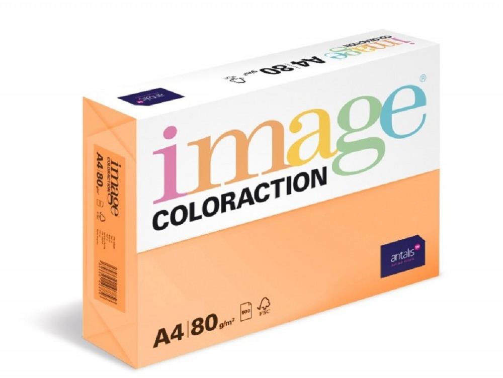 Antalis Barevný papír Venezia / sytě oranžový A4 / 80 g / 500 ks
