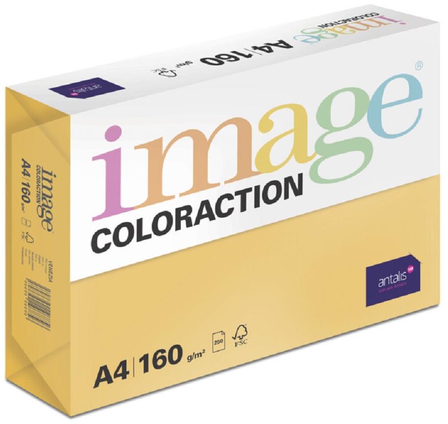 Antalis Barevný papír Venezia / sytě oranžový A4 / 80 g / 500 ks