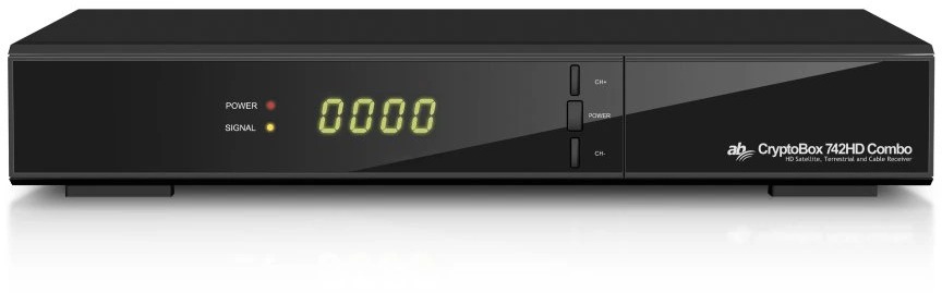 AB CryptoBox 742HD Combo DVB-T2/S2/C