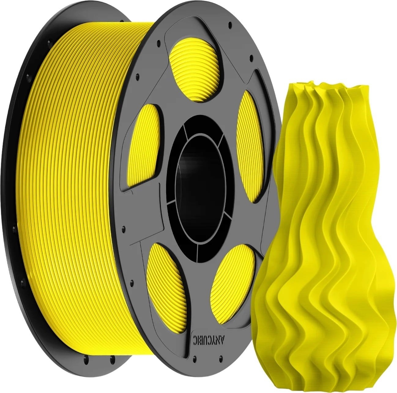 Anycubic PLA Filament Yellow - kvalitní filament pro 3D tisk