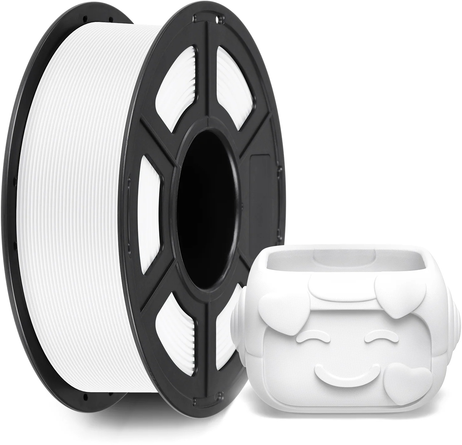 Anycubic PETG Filament White - vysoce kvalitní filament pro 3D tisk