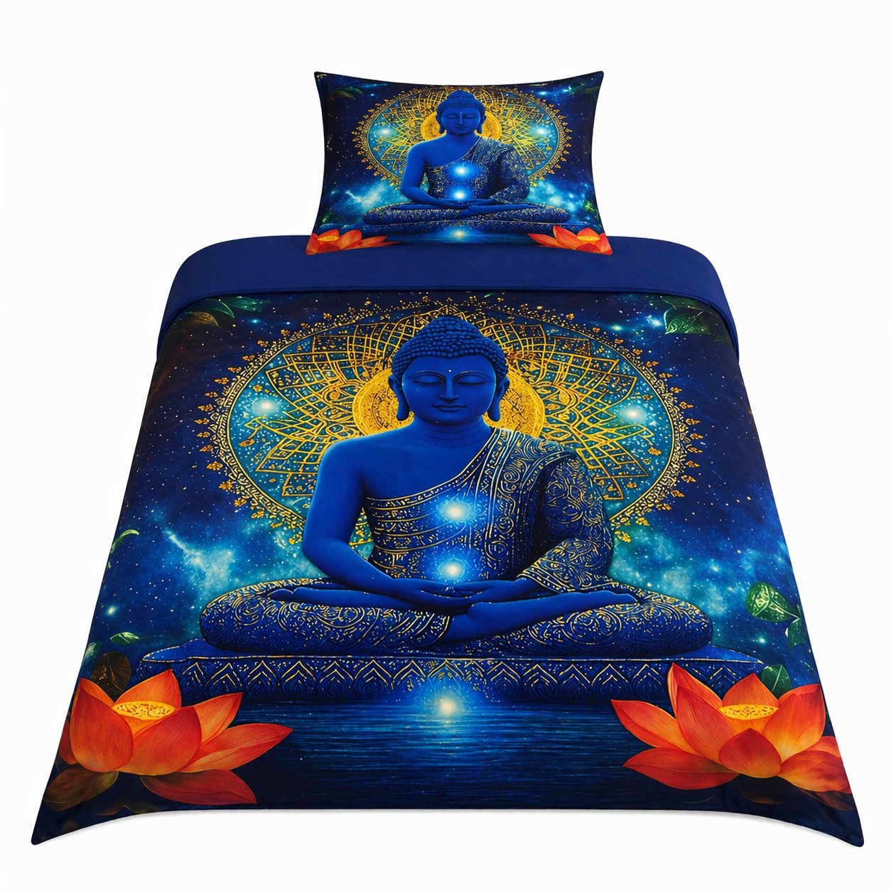 AO Consulting 2-dílné ložní povlečení - Buddha v mandale