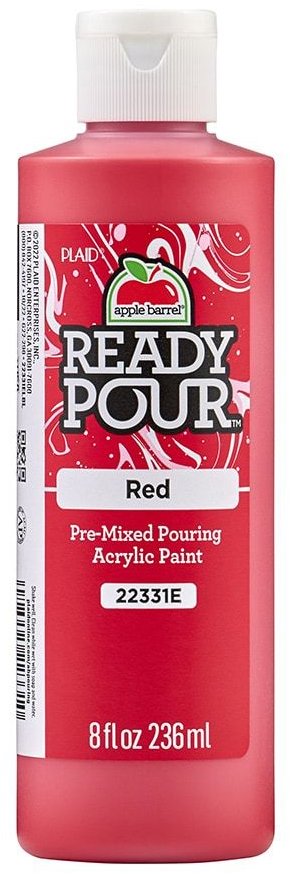 Apple Barrel Ready Pour pro pouring 236 ml, červená