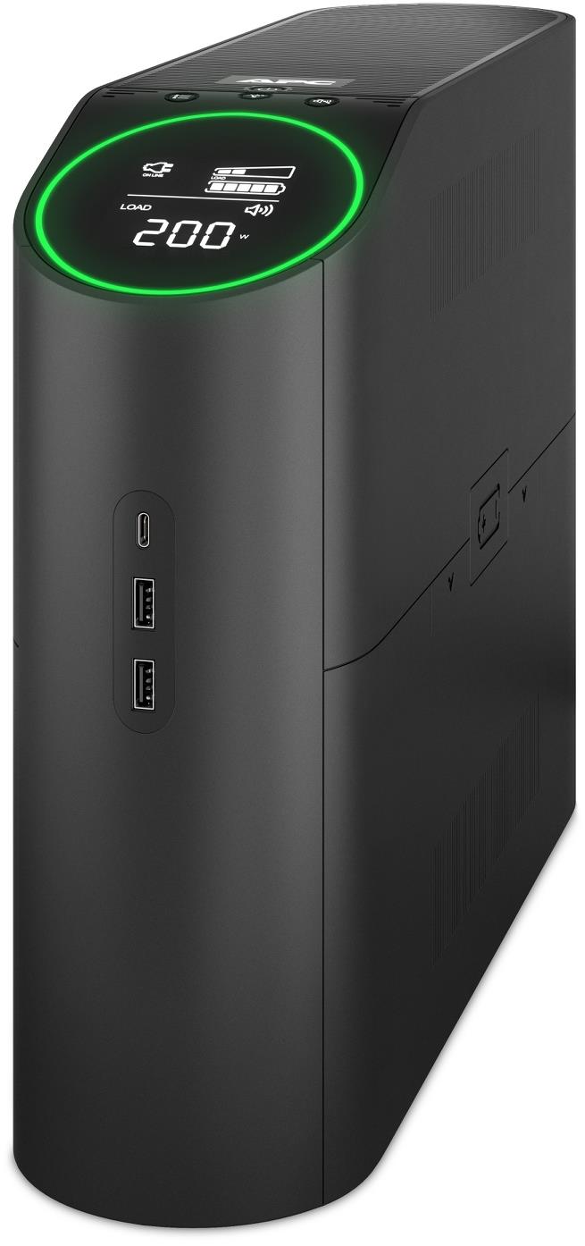 APC Back-UPS Pro Herní BGM2200B-GR, černý záložní zdroj pro ochranu herních zařízení.