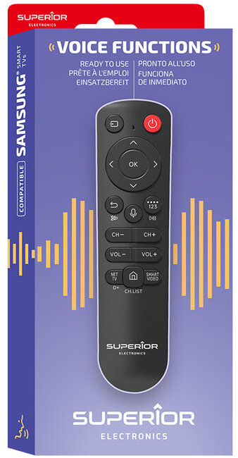 Superior pro SMART TV Samsung s hlasovým ovládáním