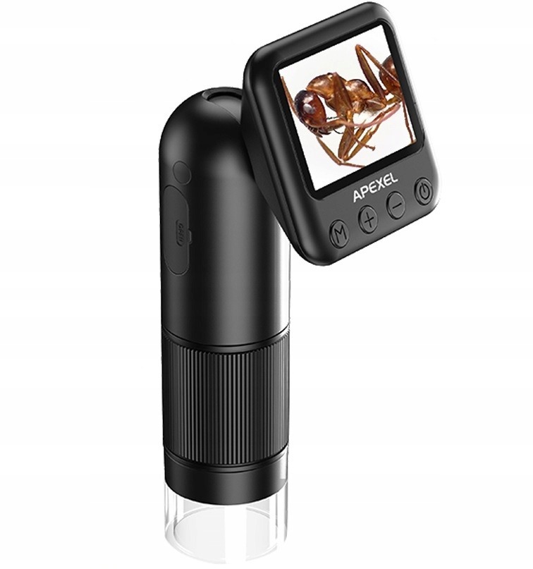 Apexel 400-800X Digital Microscope with LCD Screen