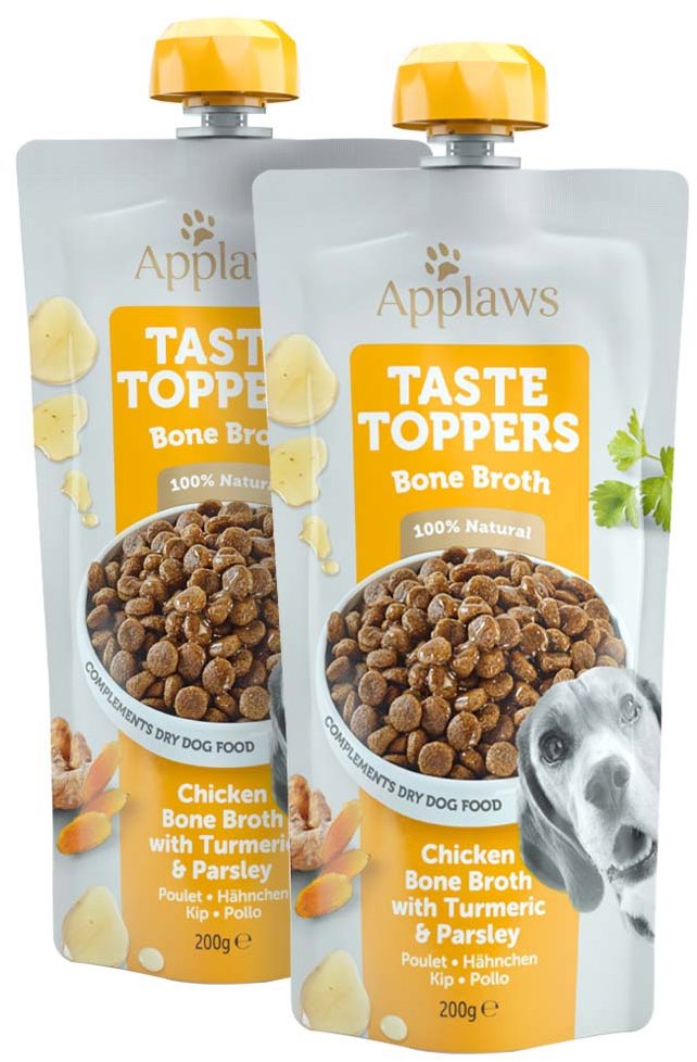 Applaws kapsička Dog Taste Toppers Smoothie Kuřecí vývar 2 × 200 ml