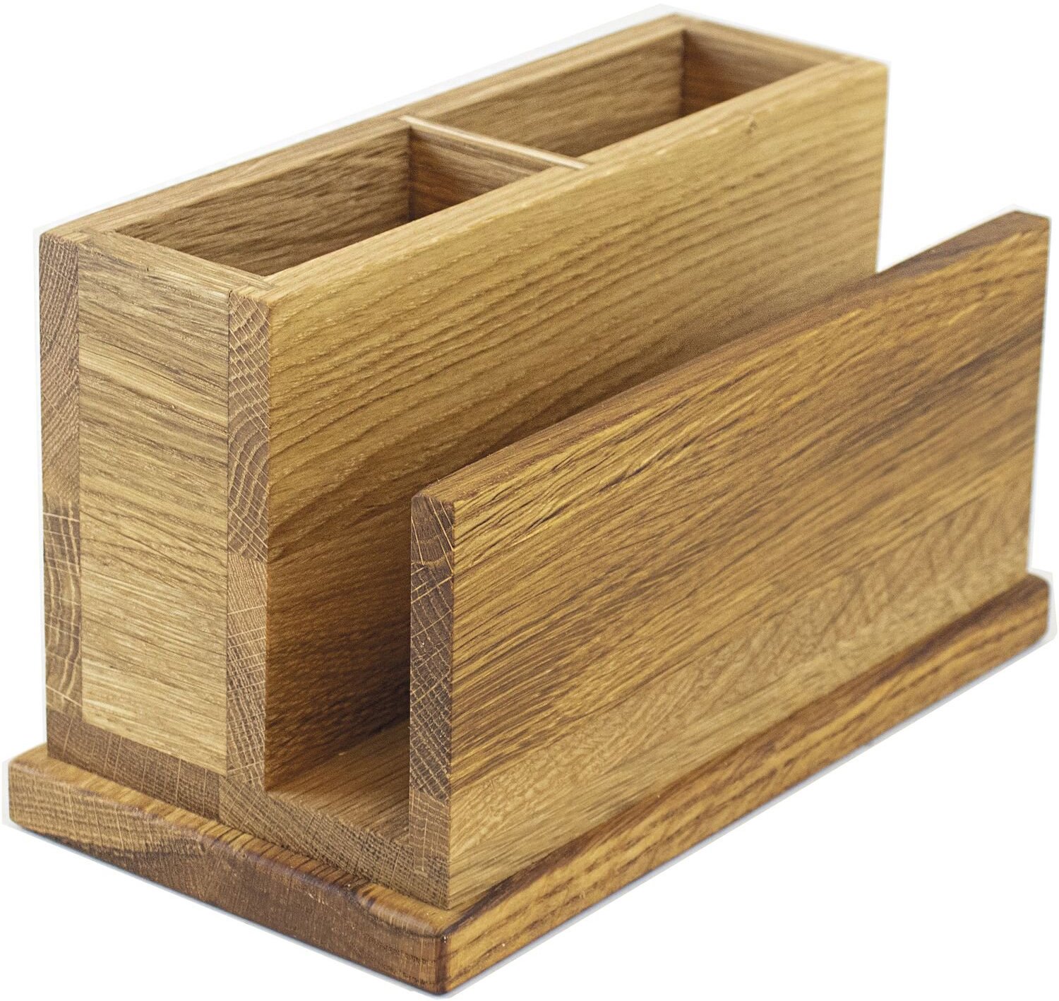Select Concept Příborník s držákem na ubrousky, výška 130 mm, délka 220 mm, lněný olej