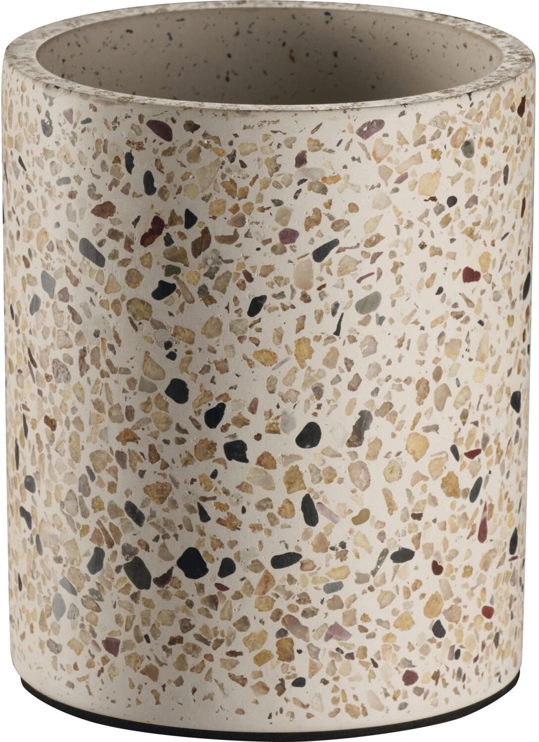 APS Terrazzo Nádoba na příbory, výška 135 mm, průměr 110 mm, vzhled terrazzo