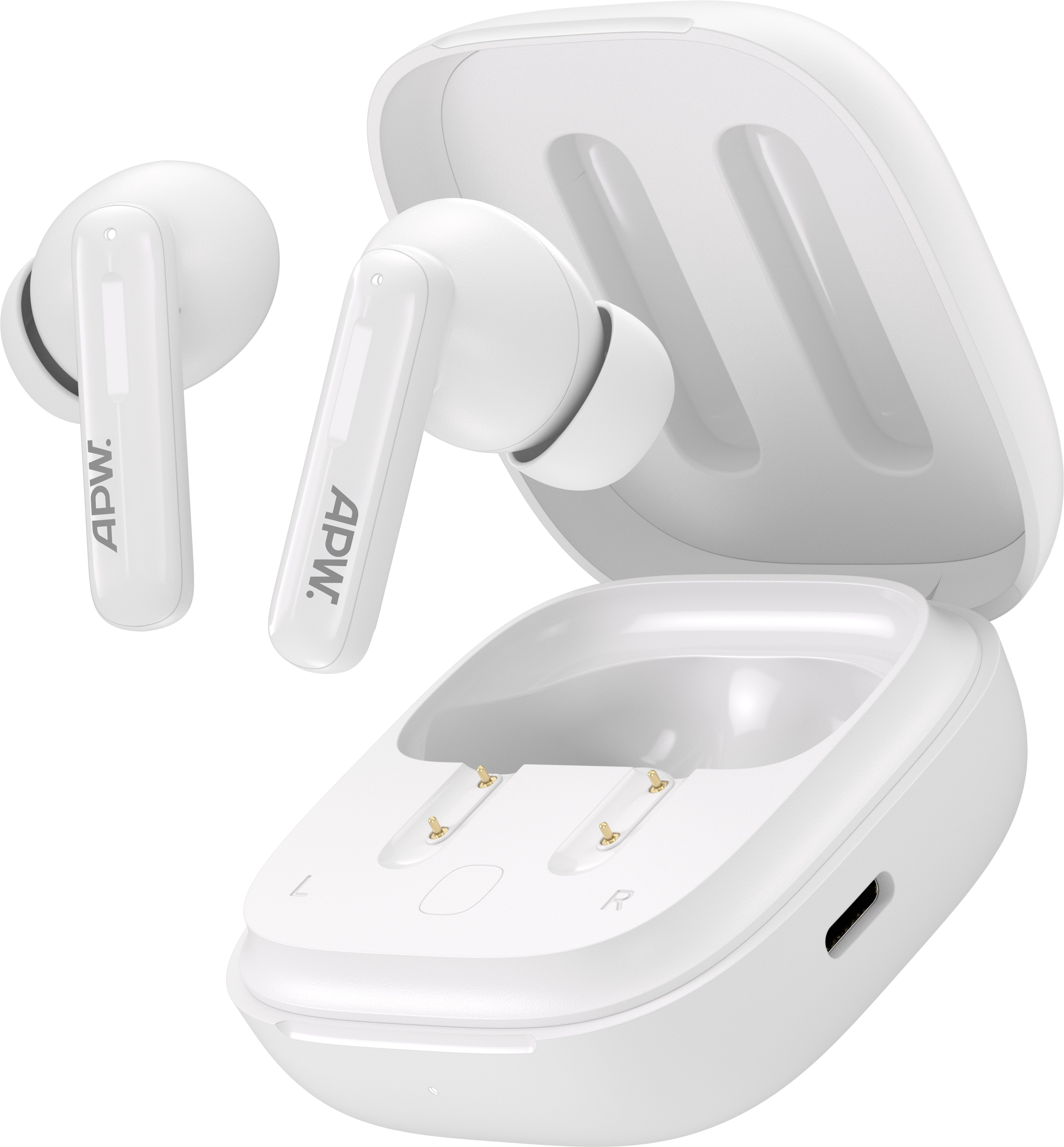 AlzaPower Core PRO ANC bílá