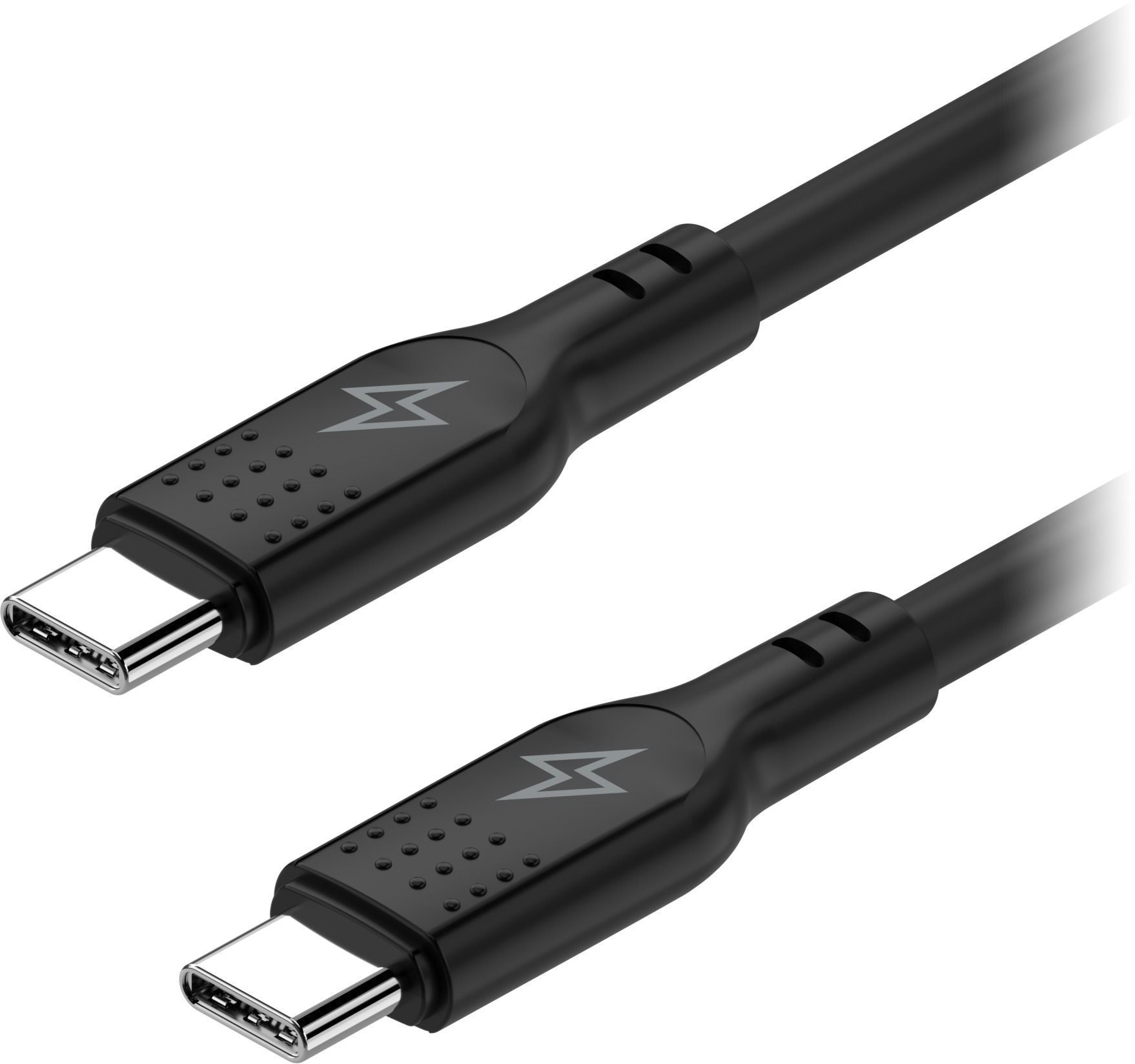 AlzaPower SilkCore USB-C / USB-C 2.0 5A, 240W, 1m, černý