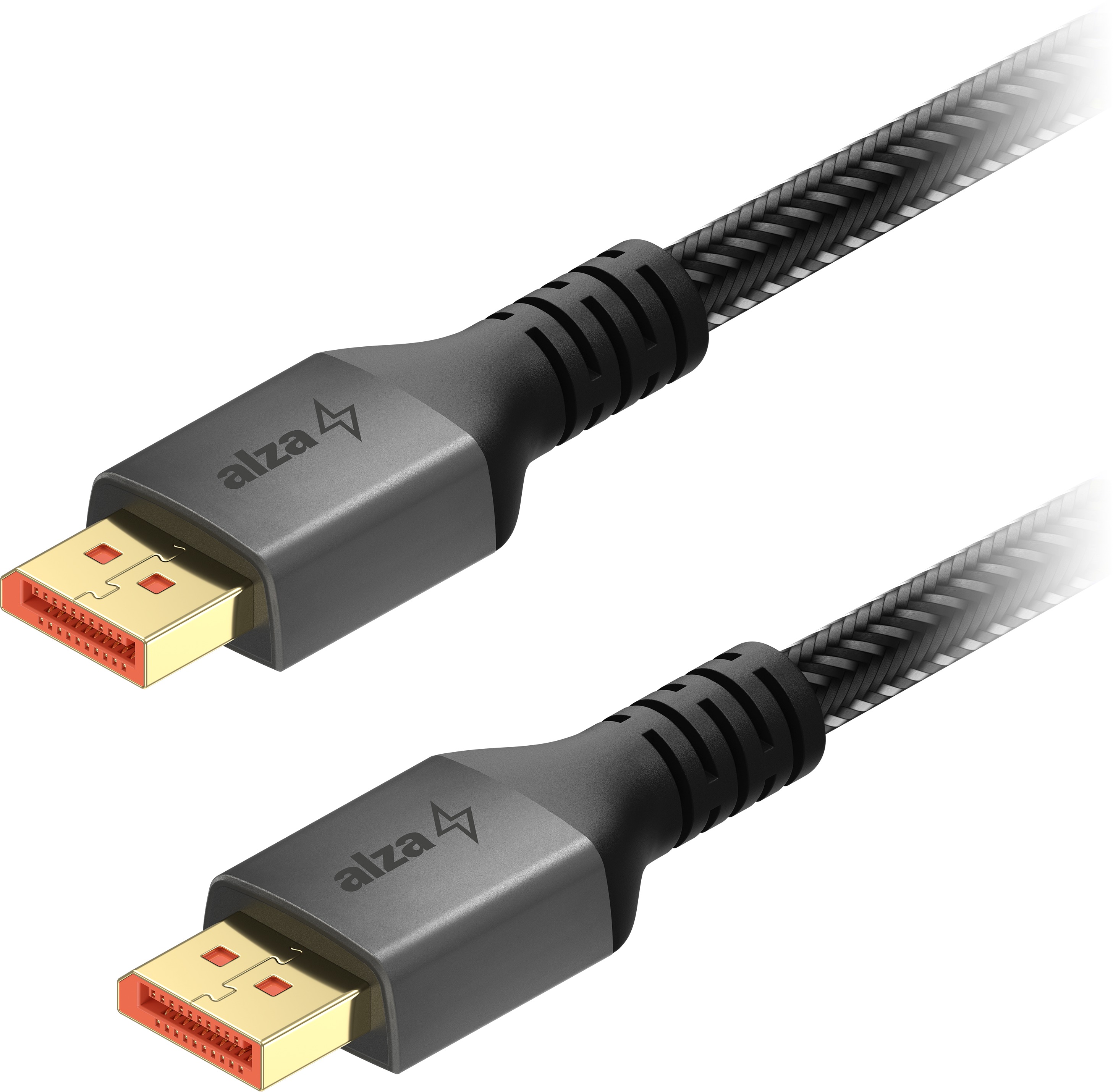 AlzaPower AluCore DisplayPort 2.1 16K 3m černý