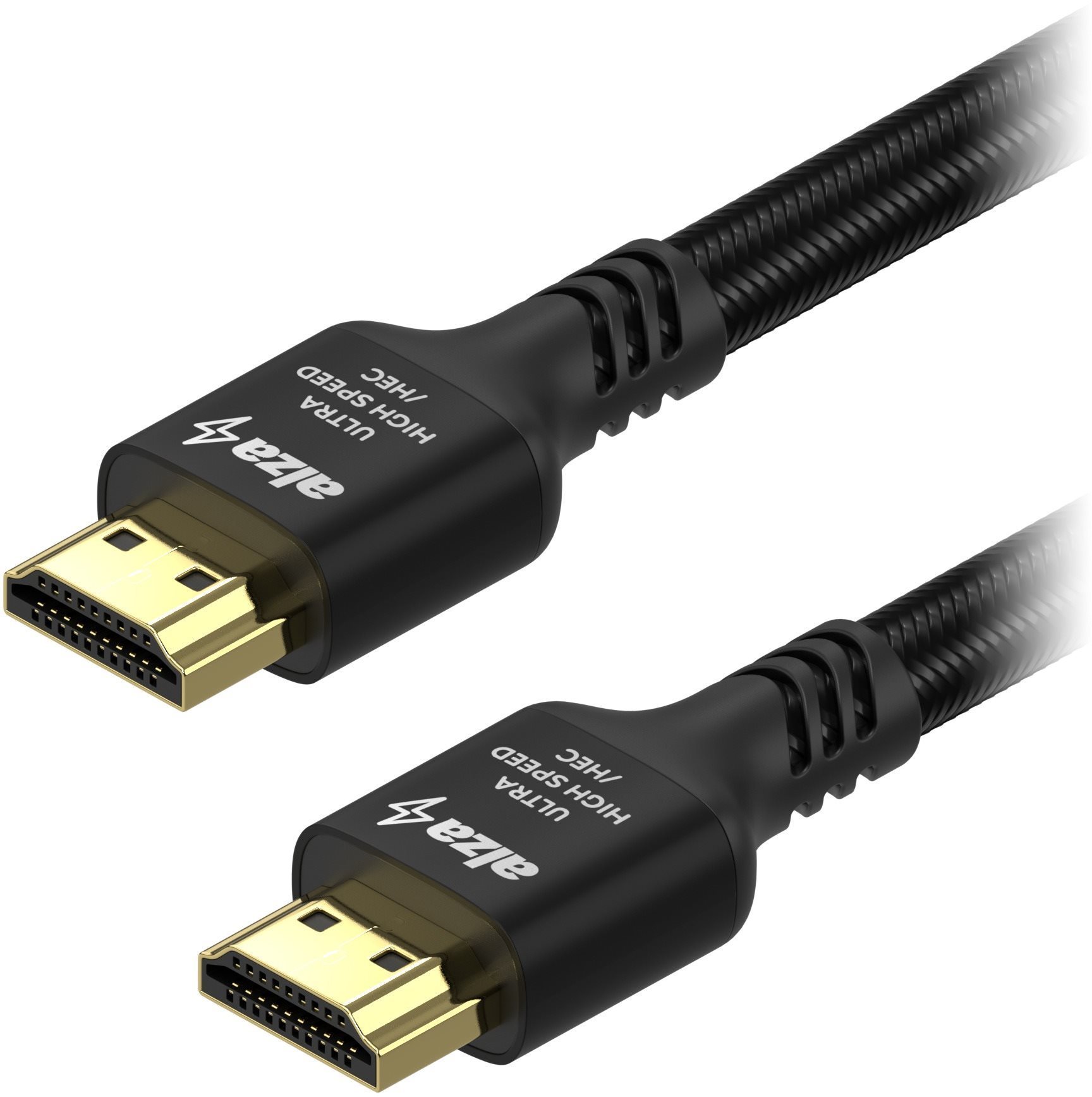 AlzaPower AluCore Premium HDMI 2.1 High Speed 8K 1m černý