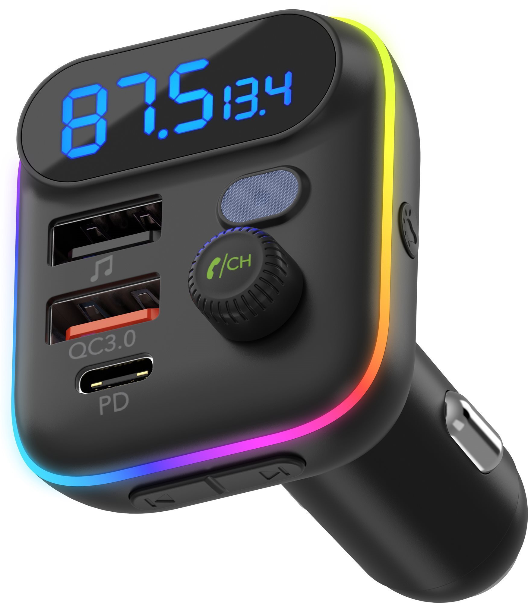 AlzaPower FM Transmitter F120 černý