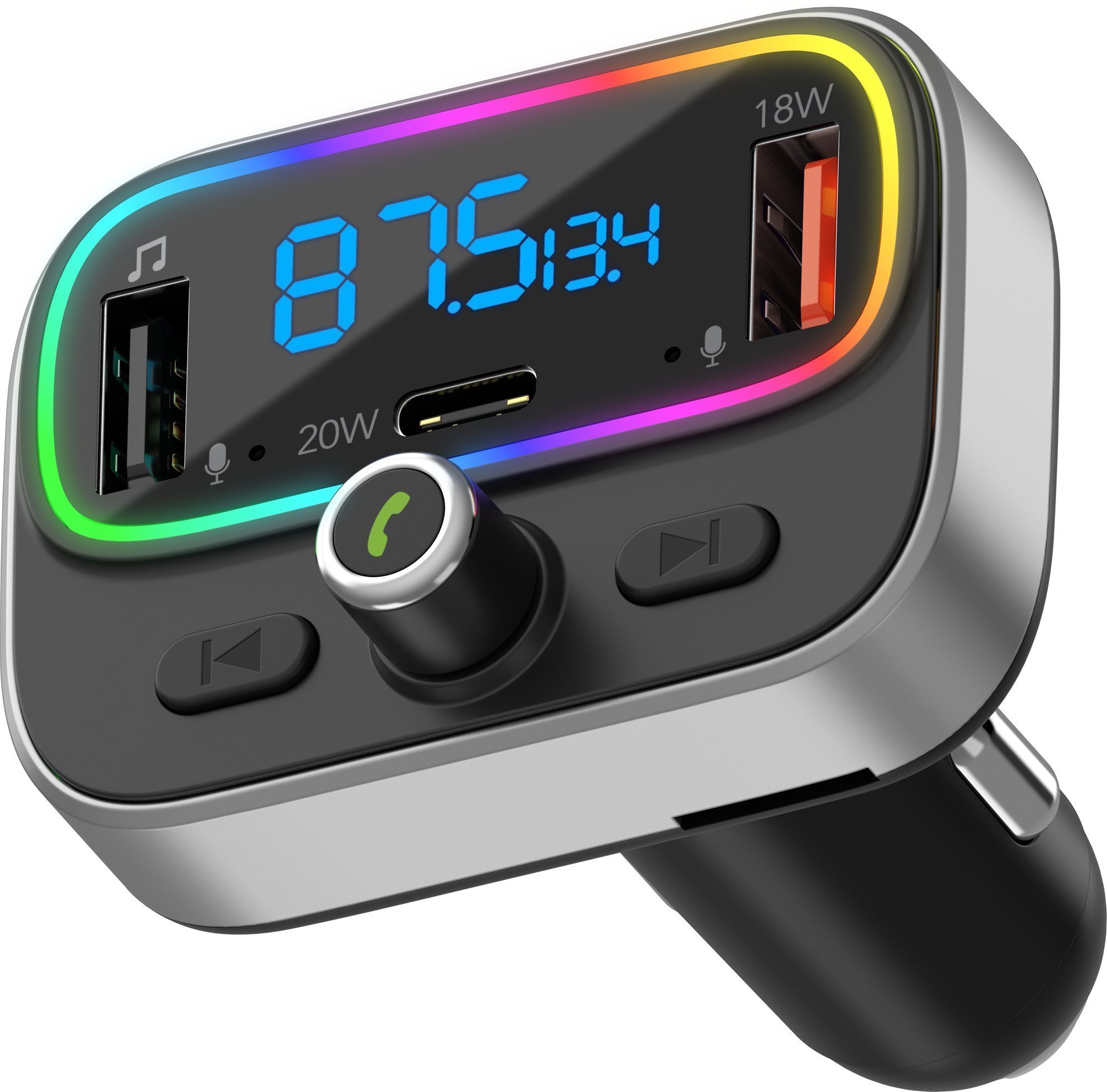 AlzaPower FM Transmitter F140 černý