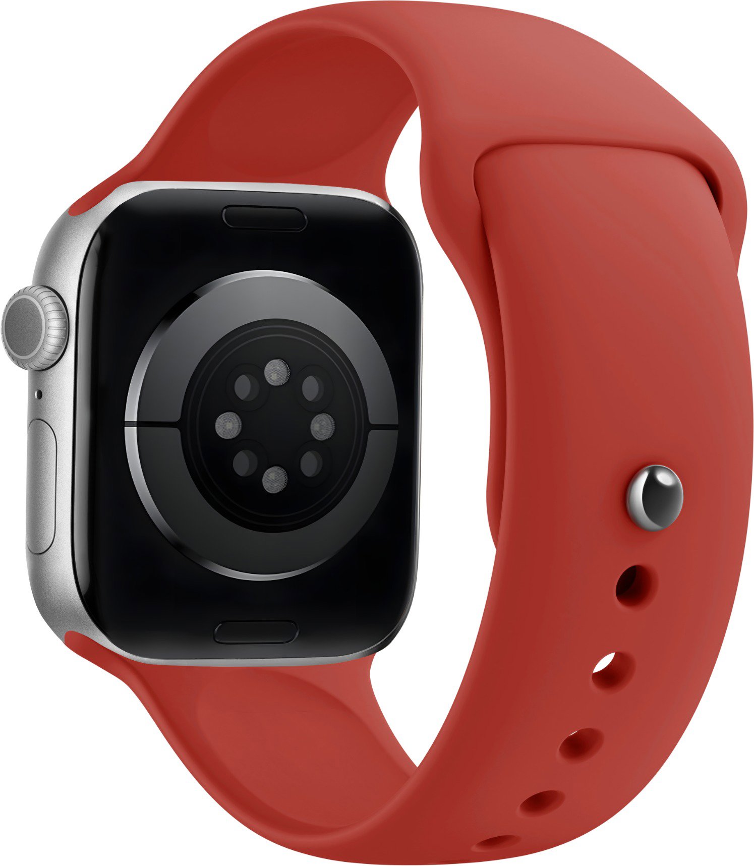 Eternico Essential pro Apple Watch 42mm / 44mm / 45mm / Ultra 49mm cherry red velikost S-M
