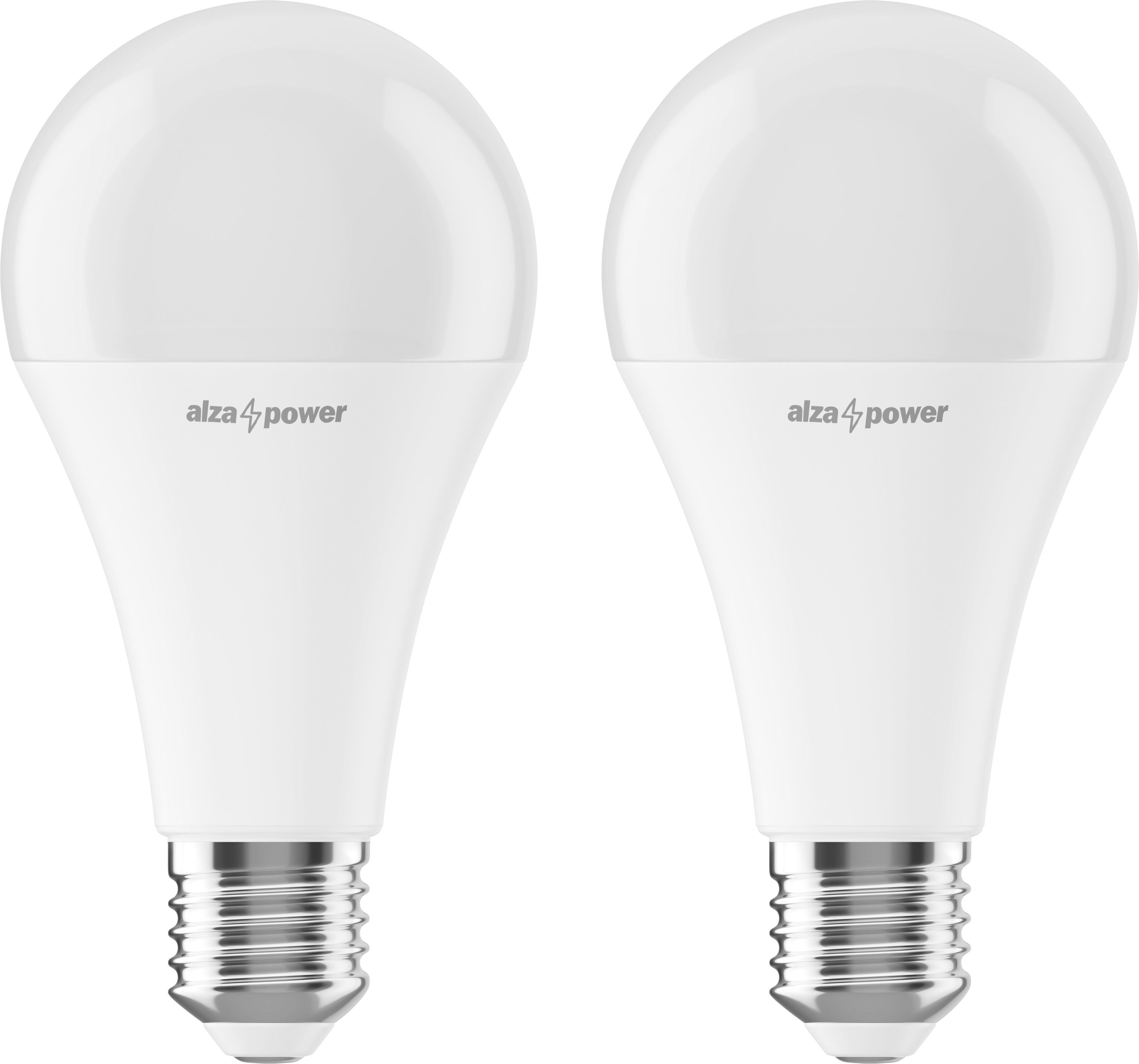 AlzaPower LED 18-115W, E27, 2700K, set 2ks