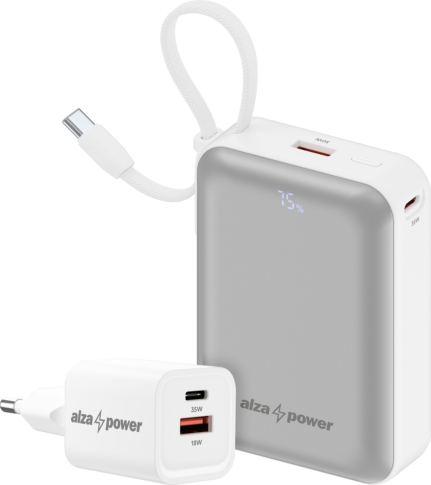 AlzaPower City Explorer PRO bílá
