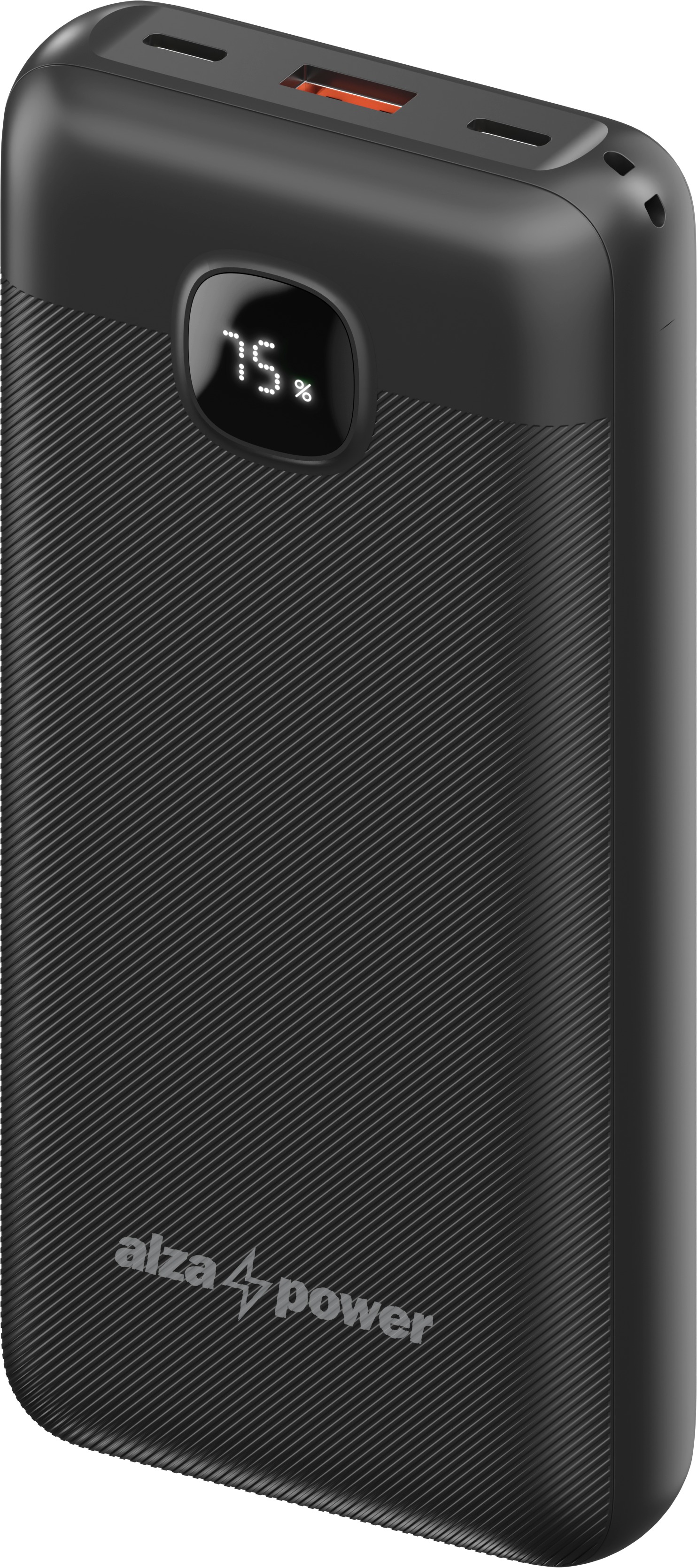 AlzaPower Garnet 20000mAh Power Delivery (22,5W) černá