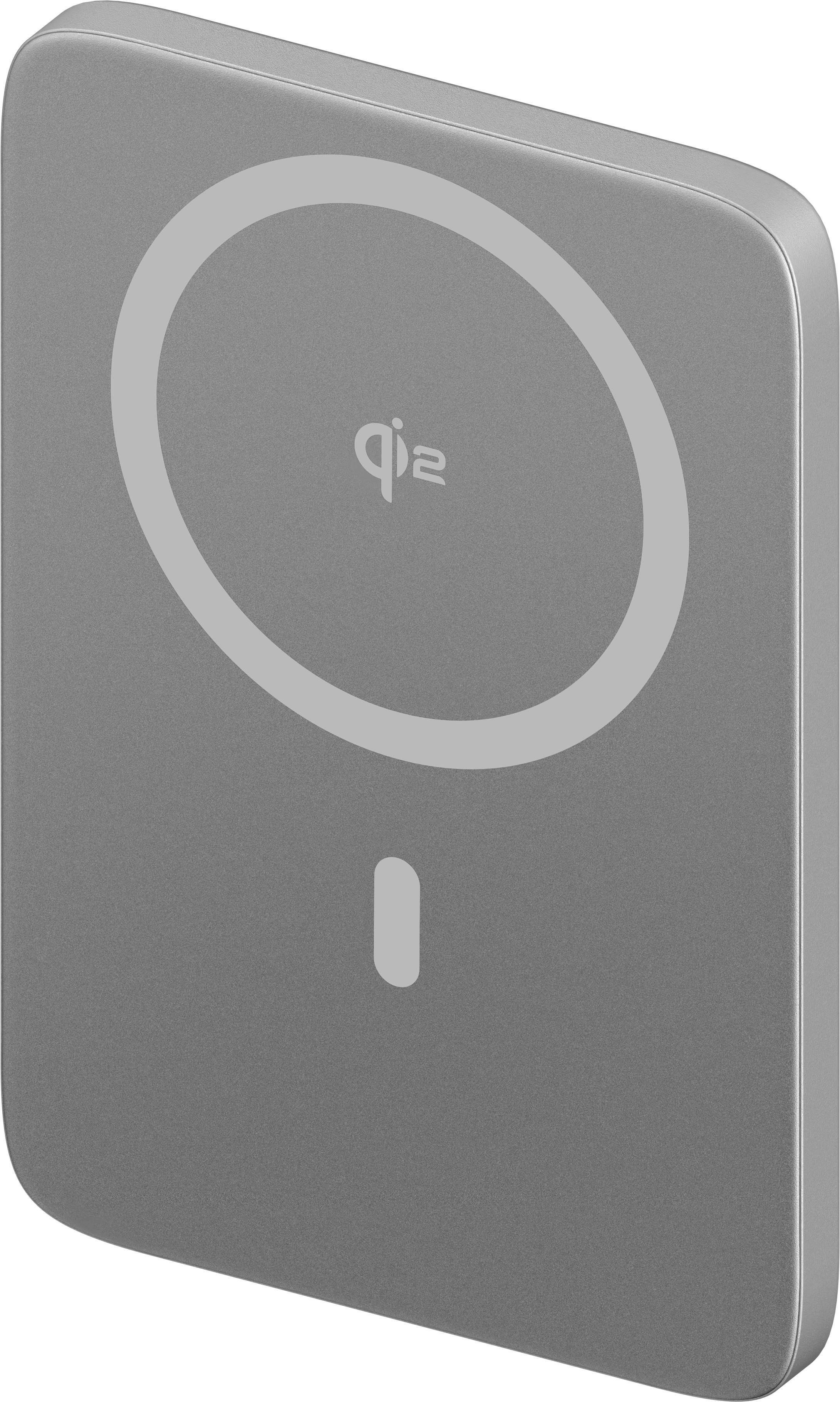 AlzaPower Qi2 Ultra Slim SSB 5000mAh Compatible with MagSafe PD (20W) tmavě šedá