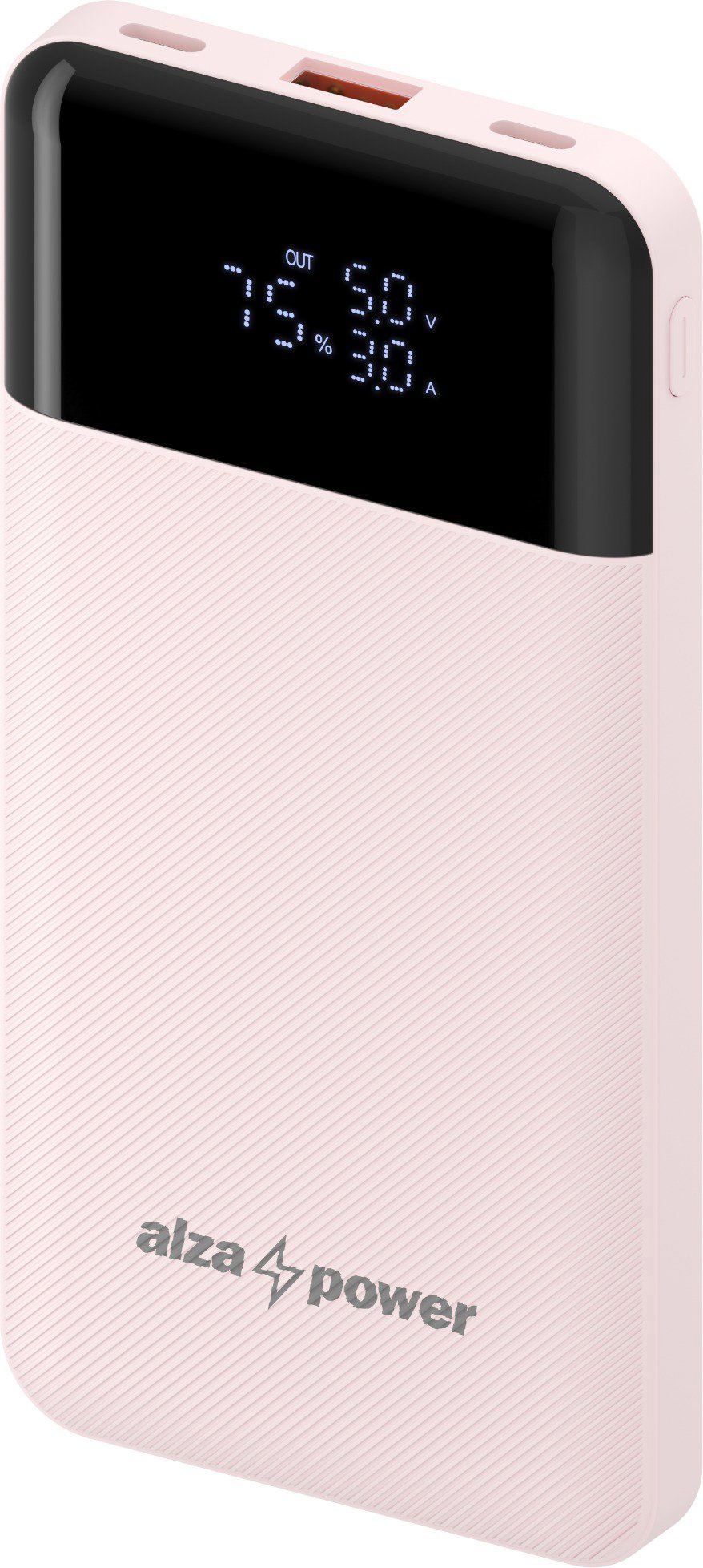 AlzaPower Parade Gen2 10000mAh Power Delivery (22,5W) růžová