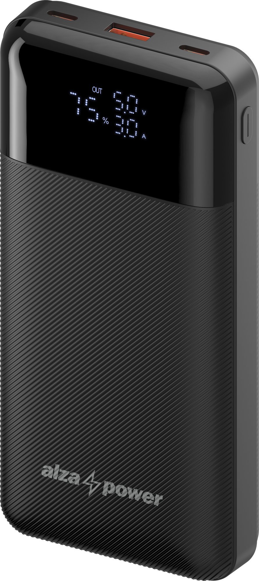 AlzaPower Parade Gen2 20000mAh Power Delivery (22,5W) černá